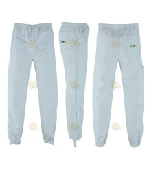 Imkerhose aus doppellagigem Polyamid, weiß, S bis XXXL Imkerhose aus doppellagigem Polyamid, weiß, S bis XXXL